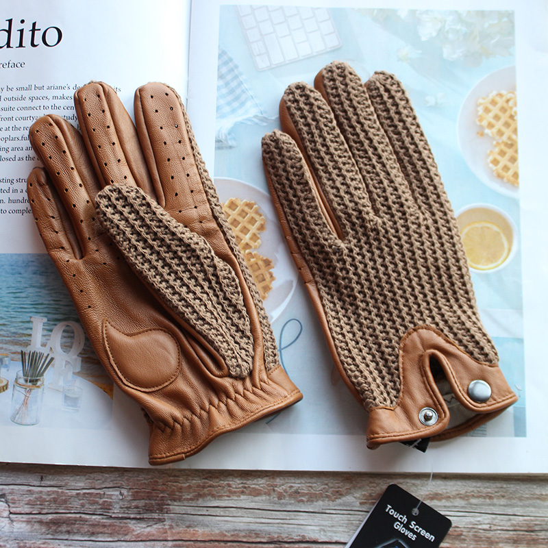 Leather Driving Glove - Guanti da Guida in Pelle di
