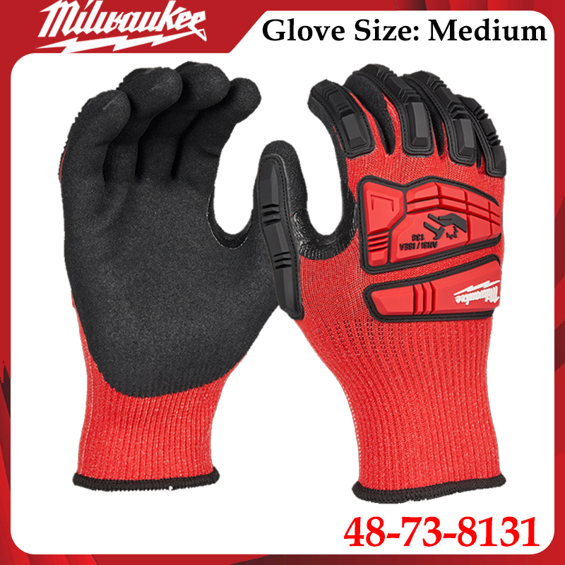 Work Glove Impact - Milwaukee 48-73-8131 Guanti da Lavoro a
