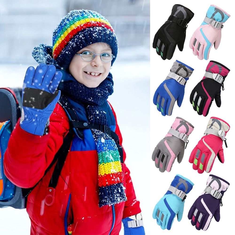 Ski Glove Waterproof - Simpatici guanti da sci antivento per