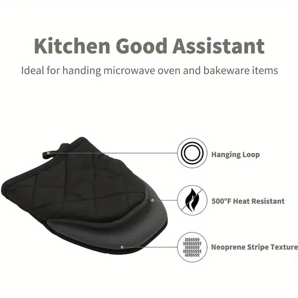 Guanti da forno 500 ° F Guanti - Oven Mitt Silicone recensione e prezzo