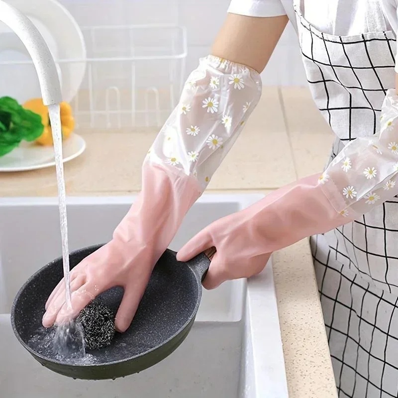 Guanti in gomma a manica lunga - Rubber Glove Cleaning recensione e prezzo