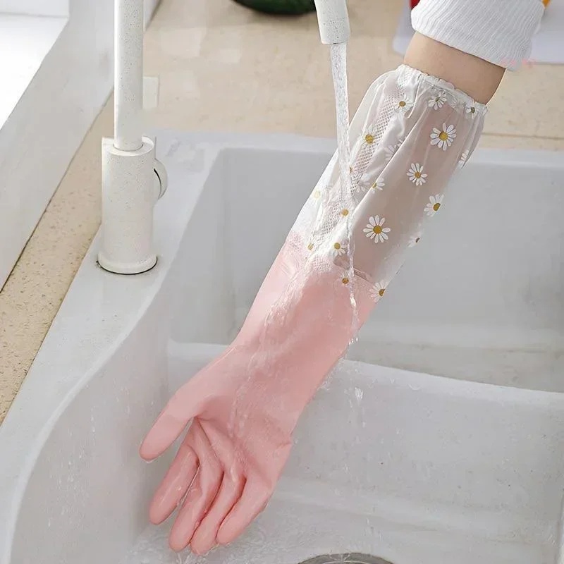Guanti in gomma a manica lunga - Rubber Glove Cleaning recensione e prezzo