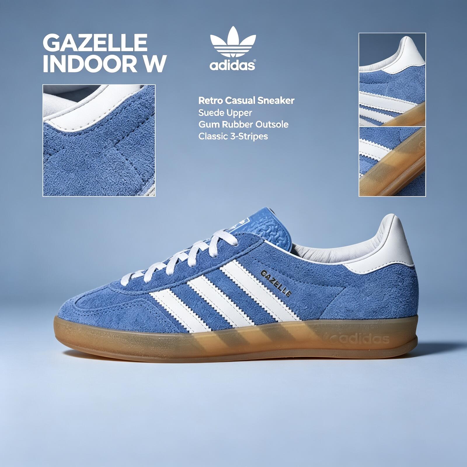 Adidas GAZELLE INDOOR W Origin - Adidas Shoes Gazelle recensione e prezzo