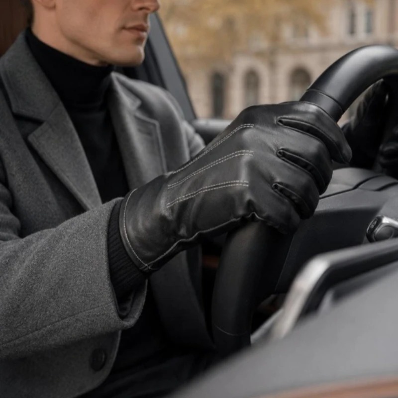 1/2 Paia di Guanti Invernali i - Leather Driving Glove recensione e prezzo