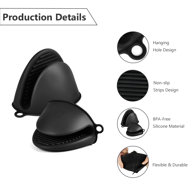 Set di 2 Guanti da Forno in Si - Oven Mitt Silicone recensione e prezzo
